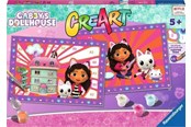 Kreativ-Spiele - Ravensburger CreArt Paint by Numbers - Gabby's Dollhouse - 237159