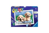 Kreativ-Spiele - Ravensburger CreArt Painting by Numbers - Cute Puppies - 289318