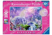 Puzzle - Ravensburger Jigsaw puzzle XXL Kingdom of the Unicorns 100 pcs. Boden - 129072