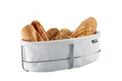 Küchengerät - GEFU Brotkorb weiß oval BRUNCH - G33661