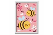 Kreativ-Spiele - Ravensburger CreArt Paint by Numbers - Happy Bees - 239733