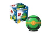 Puzzle - Ravensburger 3D Puzzle Ball Pokémon Pokéball Green 54pcs. 3D Puzzle - 116263