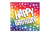 Spielzeug - Boland - Paper Napkins Happy Birthday 20 pcs. - 30303