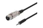 Audio Kabel - Deltaco XLR-2000 - audio cable - 1.5 m - XLR-2000