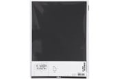 Kunst & Handwerk Ausstattung - Creativ Company - Cardboard Black A4 220g 10 pcs. - 219012