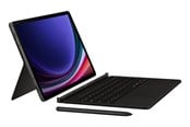 Tastaturen - Samsung Galaxy Tab S10 FE / Tab S9 FE / Tab S9 - Book Cover Keyboard - Black (English) - Tastatur & Folio-Set - Schwarz - EF-DX725UBEGWW