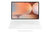 Tastaturen - Samsung Galaxy Tab S10 Ultra / Tab S9 Ultra - Book Cover Keyboard - White (English) - Tastatur & Folio-Set - Weiss - EF-DX925UWEGWW