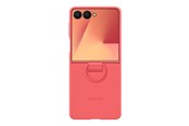 Handys - Cover & Cases - Samsung Galaxy Z Flip7 - Ring Case (Silicone) - Red - EF-PF766TREGWW