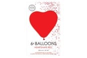 Spielzeug - Globos - Balloons Heart Balloons Red 30cm 6pcs. - 1121901