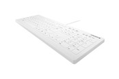 Tastaturen - Cherry Active Key AK-C8112 - keyboard - wipe disinfection flat key profile - 100% full size - QWERTZ - German - white Input Device - Tastatur - Full-Size - Deutsch - Weiss - AK-C8112-U1-W/DE