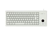 Tastaturen - Cherry Compact-Keyboard G84-4400 - keybo - Tastaturen - Französisch - Grau - G84-4400LUBFR-0