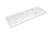 Tastaturen - Cherry Active Key AK-C7012 - keyboard - Tastatur - Deutsch - Weiss - AK-C7012F-UVS-W/GE