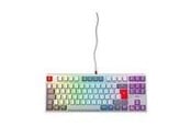 Tastaturen - Cherry XTRFY K4V2 - Gaming Tastaturen - Deutsch - Grau - CX-K4V2-RGB-TKL-RETRO-R-GER