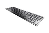 Tastaturen - Cherry KW 9100 SLIM - Tastaturen - Englisch (UK) - Silber - JK-9100GB-2