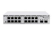 Switches - MikroTik CSS318-16G-2S+IN - switch - 18 ports - smart - rack-mountable - CSS318-16G-2S+IN