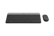 Tastaturen - Logitech Slim Wireless Combo MK470 - Tastatur & Maus Set - Kroatisch - Weiss - 920-009264
