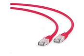 Netzwerk - Kabel - Gembird Cablexpert patch cable - 25 cm - red - Rot - 0.25m - PP6A-LSZHCU-R-0.25M