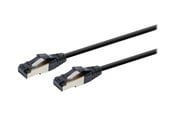 Netzwerk - Kabel - Gembird Cablexpert patch cable - 2 m - black - Schwarz - 2m - PP8-LSZHCU-BK-2M