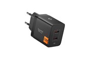 Handys - Adapter und Ladegeräte - Spigen Essential 47W Wall Charger EE472EU - black - ACH09457