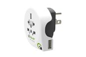 Andere Kabel - Q2Power USA to Europe - power connector adaptor - NEMA 5-15 to CEE 7/4 - EU->USA - W2US-USB