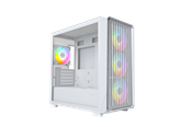 Gehäuse - Montech X5M mATX White - Gehäuse - Minitower - Weiß - X5M (W)