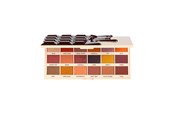 Make-Up - Makeup Revolution I Heart Eyeshadow Palette Caramel Nudes Chocolate 18 Shades 18 g - 5057566294539