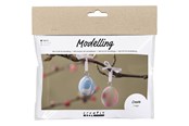 Kunst & Handwerk Ausstattung - Creativ Company - Mini Hobby Set Modeling Marbled Eggs - 977663