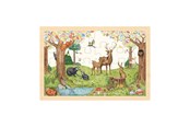 Puzzle - Goki Wooden Jigsaw Puzzle in the Forest 24 pcs. Holz - 57308