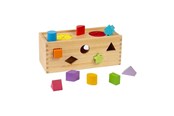 Holzspielzeug - Bigjigs Wooden Mystery box Shape sorter 10 pcs. - 37008