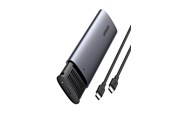 Speicherzubehör - UGREEN USB-C Female to M.2 M-Key 10G Enclosure C TO C Cable 50cm - 10902-UG
