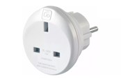 Handys - Adapter und Ladegeräte - Go Travel UK-EU Adaptor Twin - 5016326102736