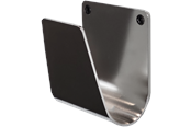 Aufladen von Elektroautos - S-Line Cable holder Stainless Steel Polished - 90108