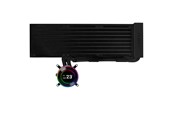CPU Kühler - Lian Li Hydroshift II LCD-C 360 fanless Black - CPU-Wasserkühlung - Max 28 dBA - G89.GHS2LCD36B.00