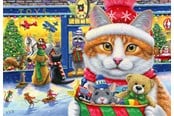 Puzzle - Ravensburger Christmas Kitties 2x24p - 12004059
