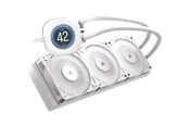 CPU Kühler - Corsair NAUTILUS 360 LCD White - CPU-Wasserkühlung - Max 36 dBA - CW-9061034-WW