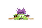 Holzspielzeug - Bigjigs Wooden Monster Bridge - BJT611