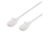 Netzwerk - Kabel - Deltaco patch cable - 3 m - white - Weiß - 3m - UUTP-1058
