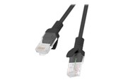 Netzwerk - Kabel - Lanberg patch cable - 5 m - RAL 9004 black - Schwarz - 5m - PCU6-10CC-0500-BK