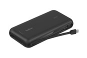 Powerbank (Akku) - Belkin BoostCharge power bank - with integrated cable - 2 x USB-C USB - 30 Watt Powerbank (Akku) - schwarz - 20000 mAh - BPB024HQBK
