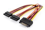 Stromkabel (Intern) - DIGITUS Internal SATA Y-power Supply Cable - AK-430405-003-M