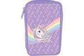 Schul-Zubehör - Tinka PENCILCASE DUBBLE UNICORN LILLA  COOL SCHOOL - 8-804714
