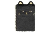 Schul-Zubehör - Tinka NOTEBOOK PLUSH CAT BLACK A5 - 8-801099