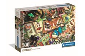 Puzzle - Clementoni Puzzle The Butterfly Collector 500 pcs. Boden - 35581