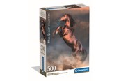 Puzzle - Clementoni 500 pcs CB HQC Wild Red Stallion Boden - 35595
