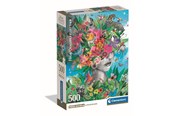 Puzzle - Clementoni Jigsaw Puzzle Head in the Jungle 500pcs. Boden - 35600