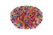 Kreativ-Spiele - Colorations - Pony Beads Transparent 6x9 mm 1000 pcs. - 43BL03