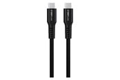 USB Kabel - GreyLime Braided USB-C to USB-C 60W Cable Black 0.5 m - C21C60C05M04
