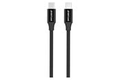 USB Kabel - GreyLime Braided USB-C to USB-C Cable Black 1 m - C21CC1M04