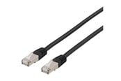 Netzwerk - Kabel - Deltaco patch cable - 20 m - black - Schwarz - 20m - STP-620SAU