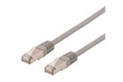 Netzwerk - Kabel - Deltaco STP-63AU - patch cable - 3 m - grey - Grau - 3m - STP-63AU